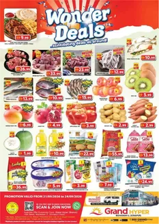 Grand Hyper Market catalogue in Ajman | Midweek Deals - Muhaisnah | 2026-09-21T00:00:00.000Z - 2026-09-24T00:00:00.000Z
