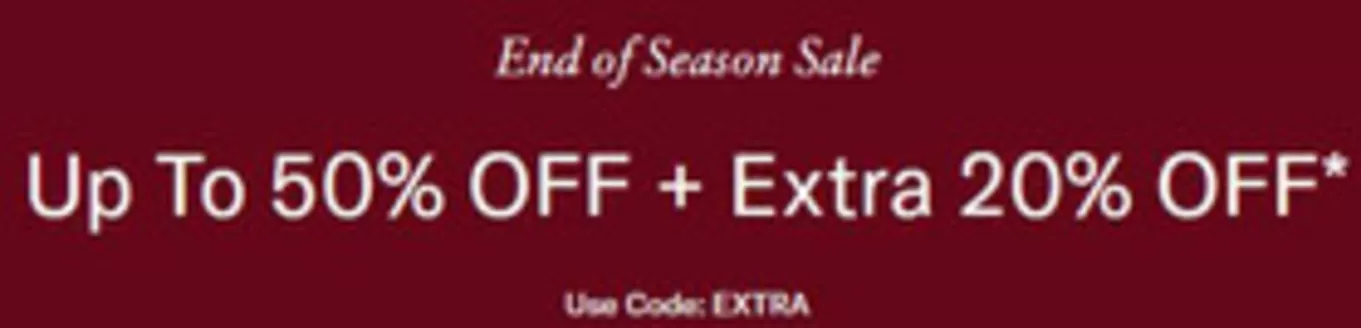 Tommy Hilfiger catalogue | End Of Season Sale Up To 50% Off + Extra 20% Off | 2026-09-21T00:00:00.000Z - 2026-09-30T00:00:00.000Z