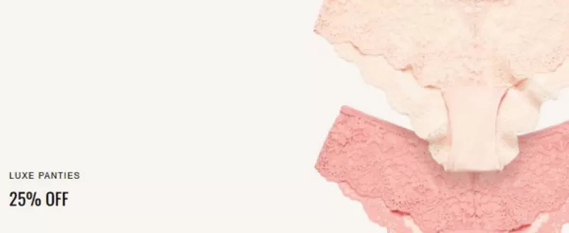 La Senza catalogue | Luxe Panties 25% Off ,Trendy Panties 5/$30 | 2026-09-21T00:00:00.000Z - 2026-09-25T00:00:00.000Z