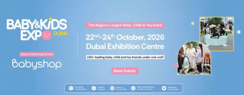 Babyshop catalogue in Ajman | The Region's Largest Baby, Child & Toy Event | 2026-09-22T00:00:00.000Z - 2026-09-24T00:00:00.000Z