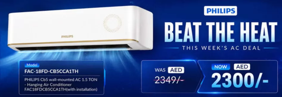 Jacky's Electronics catalogue in Sharjah | This Week's AC Deal | 2026-09-23T00:00:00.000Z - 2026-09-28T00:00:00.000Z