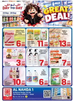 Day to Day catalogue in Al Madam | DAY TO DAY Promotion AL NAHDA 1 01 | 2026-09-23T00:00:00.000Z - 2026-09-29T00:00:00.000Z