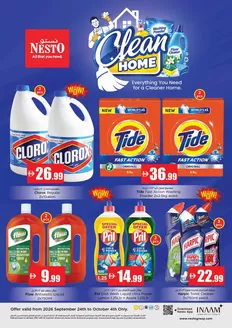 Nesto catalogue | Nesto CLEAN HOME | 2026-09-24T00:00:00.000Z - 2026-10-04T00:00:00.000Z
