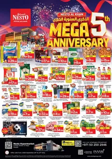 Nesto catalogue in Dubai | Nesto 5TH MEGA ANNIVERSARY | 2026-09-24T00:00:00.000Z - 2026-09-28T00:00:00.000Z