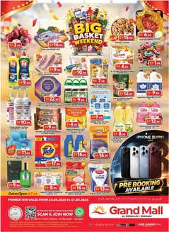 Grand Hyper Market catalogue | Weekend Deals - Grand Mall | 2026-09-24T00:00:00.000Z - 2026-09-27T00:00:00.000Z