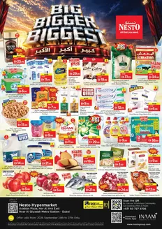 Nesto catalogue in Sharjah | Nesto BIG BIGGER BIGGEST | 2026-09-24T00:00:00.000Z - 2026-09-28T00:00:00.000Z