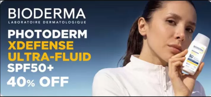 Noon catalogue | Photoderm Xdefense Ultra-fluid Spf50+ 40% Off | 2026-09-28T00:00:00.000Z - 2026-10-02T00:00:00.000Z