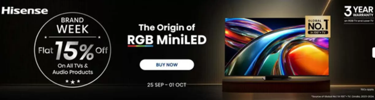 Jumbo catalogue in Umm al-Quwain | Brand Week Flat 15% Off On All Tvs & Audio Products | 2026-09-28T00:00:00.000Z - 2026-10-01T00:00:00.000Z