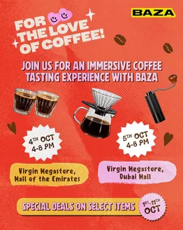 Virgin Megastore catalogue in Sila | Celebrate World Coffee Day With Sage | 2026-10-02T00:00:00.000Z - 2026-10-05T00:00:00.000Z