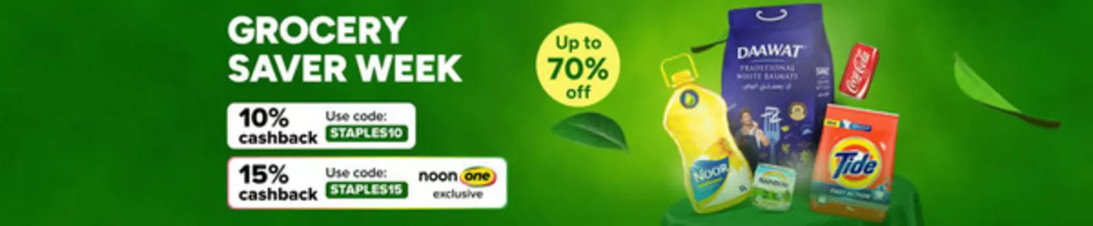 Noon catalogue in Dubai | Grocery Saver Week Up To 70% Off | 2026-10-02T00:00:00.000Z - 2026-10-04T00:00:00.000Z