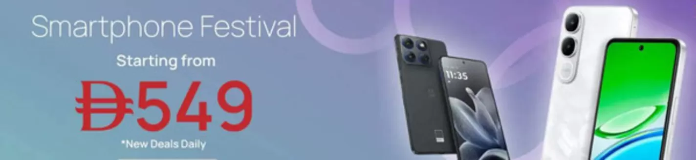 Jumbo catalogue | Smartphone Festival Starting from Drh 549 | 2026-10-07T00:00:00.000Z - 2026-10-12T00:00:00.000Z