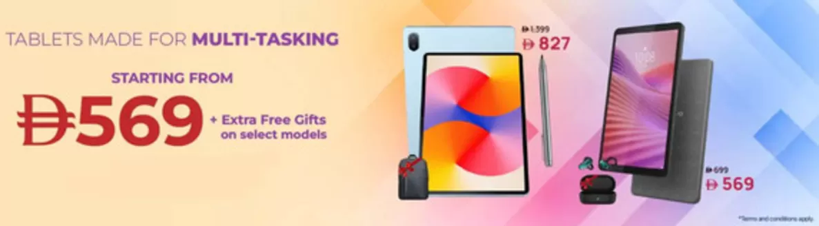 Jumbo catalogue | Tablets Made For Multi-tasking Starting From Drh 569 + Extra Free Gifts On Select Models | 2026-10-09T00:00:00.000Z - 2026-10-15T00:00:00.000Z