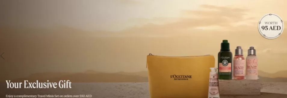 L'Occitane catalogue in Mussafah | Your Exclusive Gift WORTH 95 AED | 2026-10-12T00:00:00.000Z - 2026-10-19T00:00:00.000Z