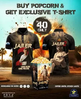 Star Cinemas catalogue in Mussafah | Buy Popcorn And Get Exclusive T-shirt For Just AED 40 Only | 2026-10-14T00:00:00.000Z - 2026-10-23T00:00:00.000Z