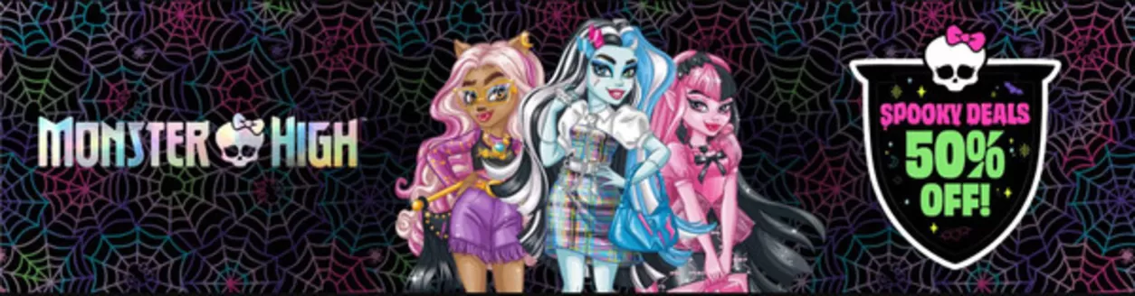 Virgin Megastore catalogue | Spooky Deals 50% Off! | 2026-10-15T00:00:00.000Z - 2026-10-31T00:00:00.000Z