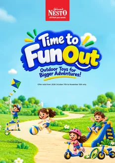 Nesto catalogue | Nesto TIME TO FUN OUT, NADD AL HAMAR | 2026-10-17T00:00:00.000Z - 2026-11-16T00:00:00.000Z