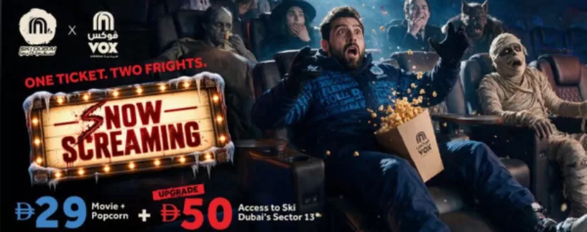 Vox Cinemas catalogue in Abu Dhabi | One Ticket. Two Frights. Snow Screaming | 2026-10-19T00:00:00.000Z - 2026-10-31T00:00:00.000Z