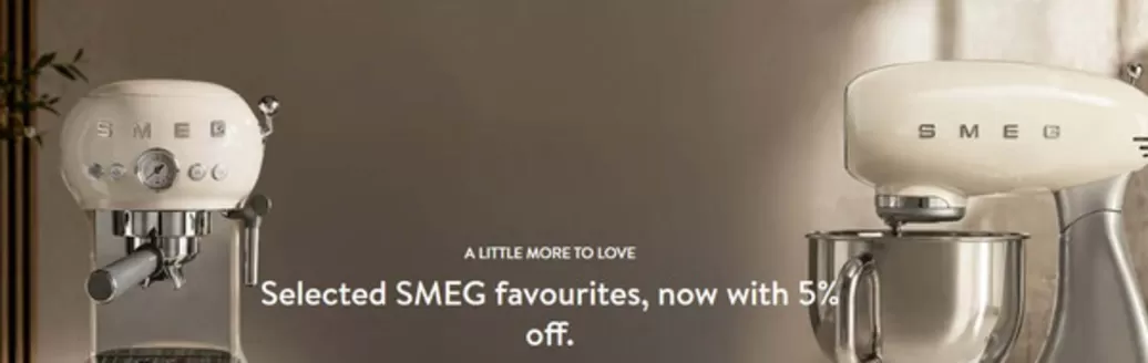 Jashanmal catalogue in Abu Dhabi | Selected SMEG favourites, now with 5% Off. | 2026-10-19T00:00:00.000Z - 2026-10-26T00:00:00.000Z
