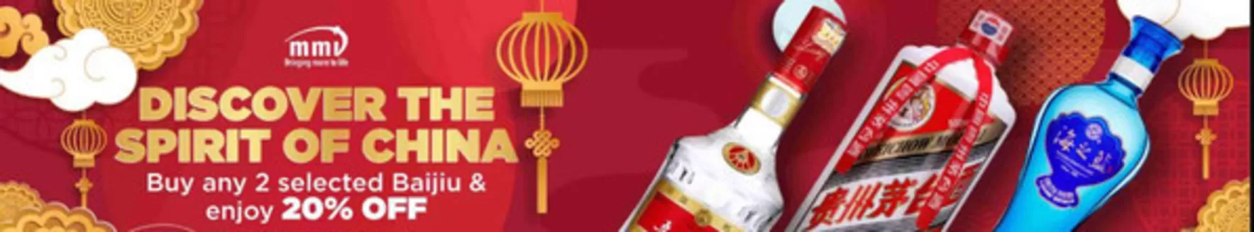 MMI catalogue in Sila | Discover The Spirit Of China- Buy Any 2 Selected Baijiu & Enjoy 20% Off | 2026-10-20T00:00:00.000Z - 2026-10-30T00:00:00.000Z