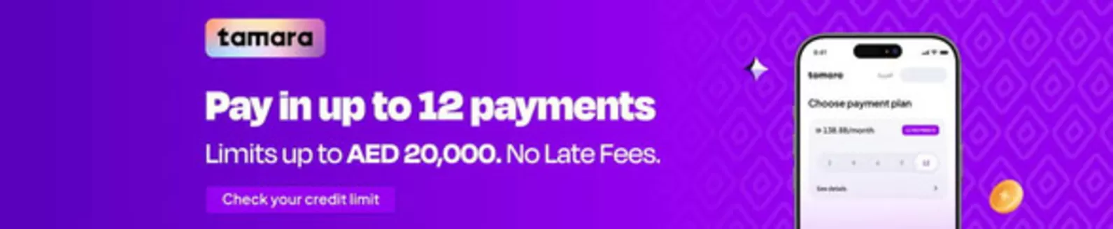 Noon catalogue | Pay In Up To 12 Payments Limits Up To Aed 20,000. No Late Fees. | 2026-10-20T00:00:00.000Z - 2026-10-26T00:00:00.000Z