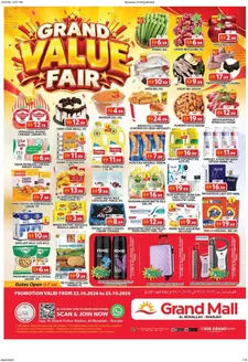 Grand Hyper Market catalogue | Weekend Deals Grand Mall | 2026-10-22T00:00:00.000Z - 2026-10-25T00:00:00.000Z