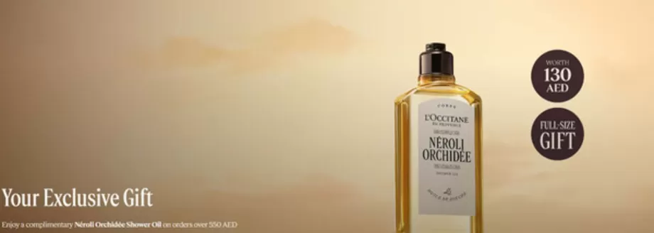 L'Occitane catalogue in Umm al-Quwain | Your Exclusive Gift Worth 130 AED Full-size Gift | 2026-10-26T00:00:00.000Z - 2026-10-31T00:00:00.000Z