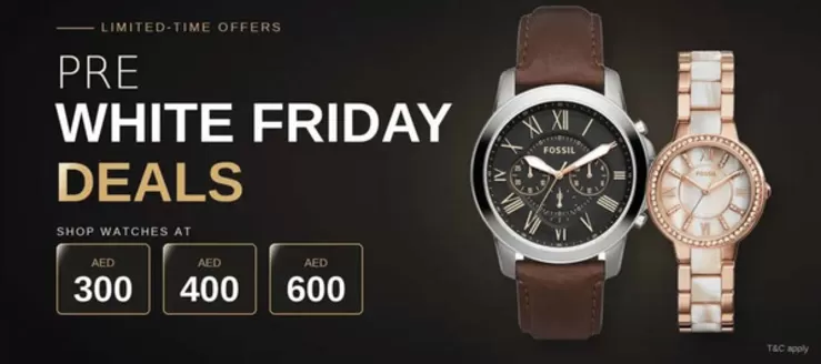 The Watch House catalogue in Al Nahda | Pre White Friday Deals | 2026-10-26T00:00:00.000Z - 2026-11-06T00:00:00.000Z