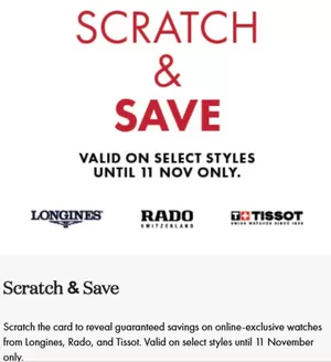 Rivoli catalogue in Abu Dhabi | Scratch & Save | 2026-10-30T00:00:00.000Z - 2026-11-11T00:00:00.000Z