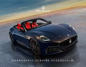 Maserati catalogue in Abu Dhabi | GranCabrio ICEFolgore GenuineAccessories EN | 2025-07-02T00:00:00.000Z - 2026-07-02T00:00:00.000Z