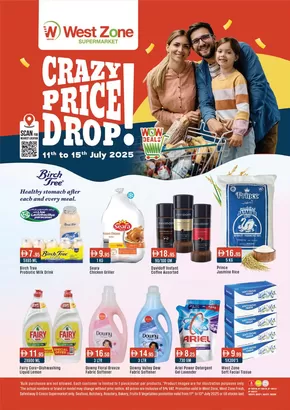West Zone Fresh catalogue | West Zone Fresh promotion | 2025-07-11T00:00:00.000Z - 2025-07-15T00:00:00.000Z