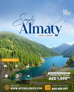 AFC Holidays catalogue in Kalba | Trips You Won’t want to Miss | 2025-07-16T00:00:00.000Z - 2025-08-01T00:00:00.000Z