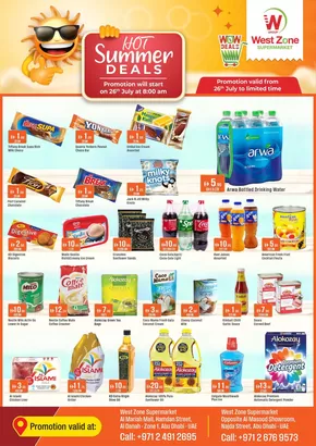 West Zone Fresh catalogue in Mussafah | Special offers for you | 2025-07-29T00:00:00.000Z - 2025-08-12T00:00:00.000Z