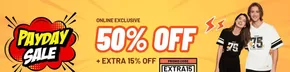 Payday Sale! 50% Off
