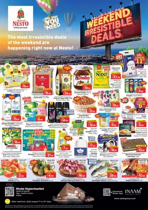 Nesto catalogue in Mirfa | Nesto WEEKEND IRRESISTIBLE DEALS, NADD AL HAMAR | 2025-08-07T00:00:00.000Z - 2025-08-11T00:00:00.000Z