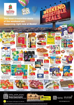 Nesto catalogue | Nesto WEEKEND IRRESISTIBLE DEALS, AL FAHIDI | 2025-08-07T00:00:00.000Z - 2025-08-11T00:00:00.000Z