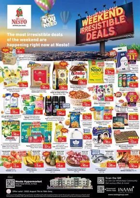 Nesto catalogue | Nesto Weekend Irresistible Deals, King Faisal | 2025-08-07T00:00:00.000Z - 2025-08-11T00:00:00.000Z