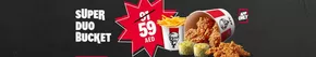 KFC catalogue | Super Duo Bucket 59 AED | 2025-08-11T00:00:00.000Z - 2025-08-15T00:00:00.000Z