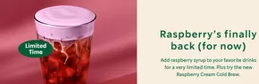 Starbuck's catalogue | Raspberry’s Finally Back  | 2025-08-11T00:00:00.000Z - 2025-08-15T00:00:00.000Z