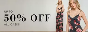 Up To 50% Off All Oasis