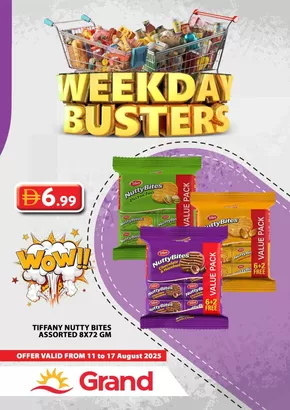 Grand Hyper Market catalogue in Sharjah | Weekend Busters | 2025-08-11T00:00:00.000Z - 2025-08-17T00:00:00.000Z