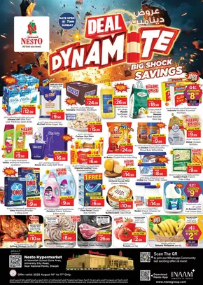 Nesto catalogue in Al Bataeh | DEALS DYNAMITE NESTO MUWEILAH | 2025-08-14T00:00:00.000Z - 2025-08-18T00:00:00.000Z