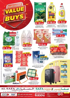 KM Trading catalogue | Value Buys - Al Safa & Safa Express, Al Ain | 2025-08-14T00:00:00.000Z - 2025-08-24T00:00:00.000Z