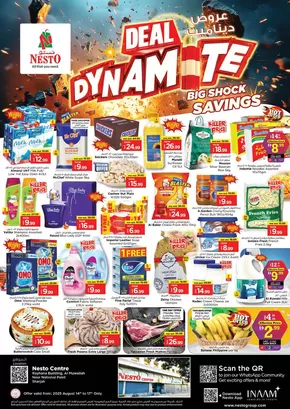 Nesto catalogue in Sharjah | DEALS DYNAMITE NESTO NPT | 2025-08-14T00:00:00.000Z - 2025-08-18T00:00:00.000Z