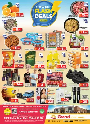 Grand Hyper Market catalogue | Midweek Deals - Grand City Mall | 2025-08-18T00:00:00.000Z - 2025-08-21T00:00:00.000Z