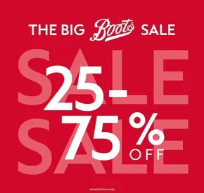 Boots catalogue in Al Ain | The Big Boots Sale is Finally Here! | 2025-08-20T00:00:00.000Z - 2025-08-29T00:00:00.000Z