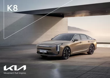 Kia catalogue in Ajman | Kia The New K8 | 2025-08-22T00:00:00.000Z - 2026-08-22T00:00:00.000Z