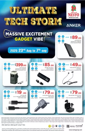 Nesto catalogue in Ras al-Khaimah | Nesto ULTIMATE TECH STORM, JVC | 2025-08-23T00:00:00.000Z - 2025-09-08T00:00:00.000Z
