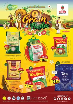 Nesto catalogue in Dubai | Nesto GRAIN FIESTA | 2025-08-26T00:00:00.000Z - 2025-09-10T00:00:00.000Z