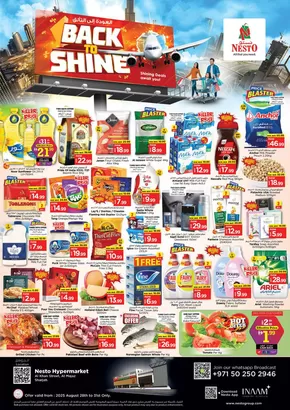 Nesto catalogue in Sharjah | Current deals and offers | 2025-08-28T00:00:00.000Z - 2025-09-01T00:00:00.000Z