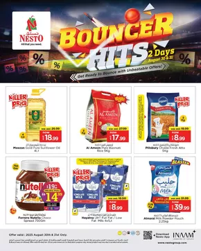 Nesto catalogue in Dubai | Nesto BOUNCER HIT | 2025-08-29T00:00:00.000Z - 2025-09-01T00:00:00.000Z